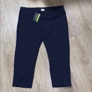 Cropped cotton leggings